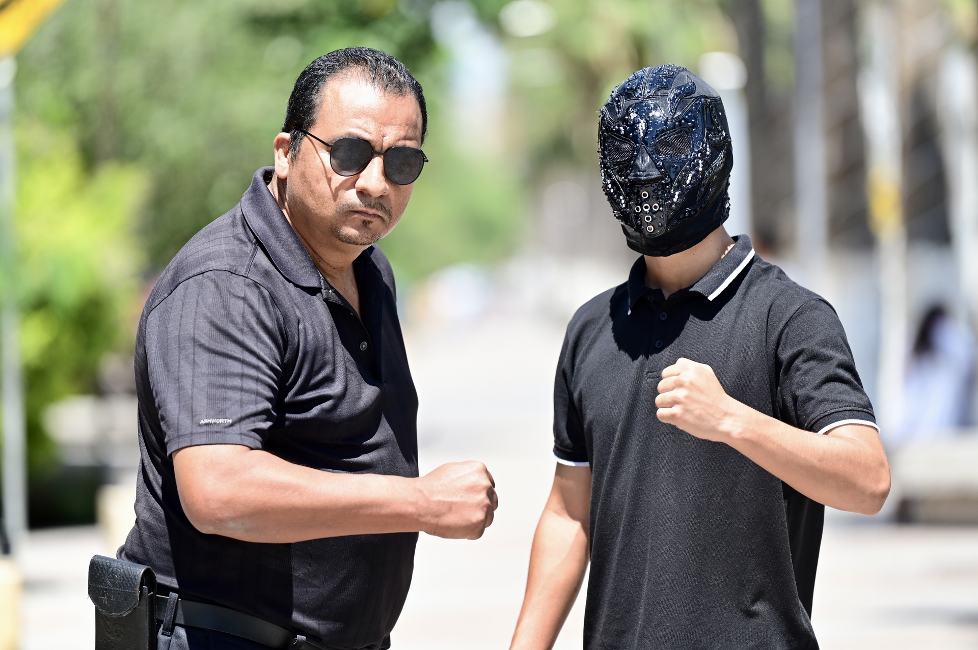 El ídolo de Lerdo (i) dejará en buenas manos su legado, pues Danny Phantom
ya lleva muy bien su propia carrera. (Fotografía Enrique Terrazas)