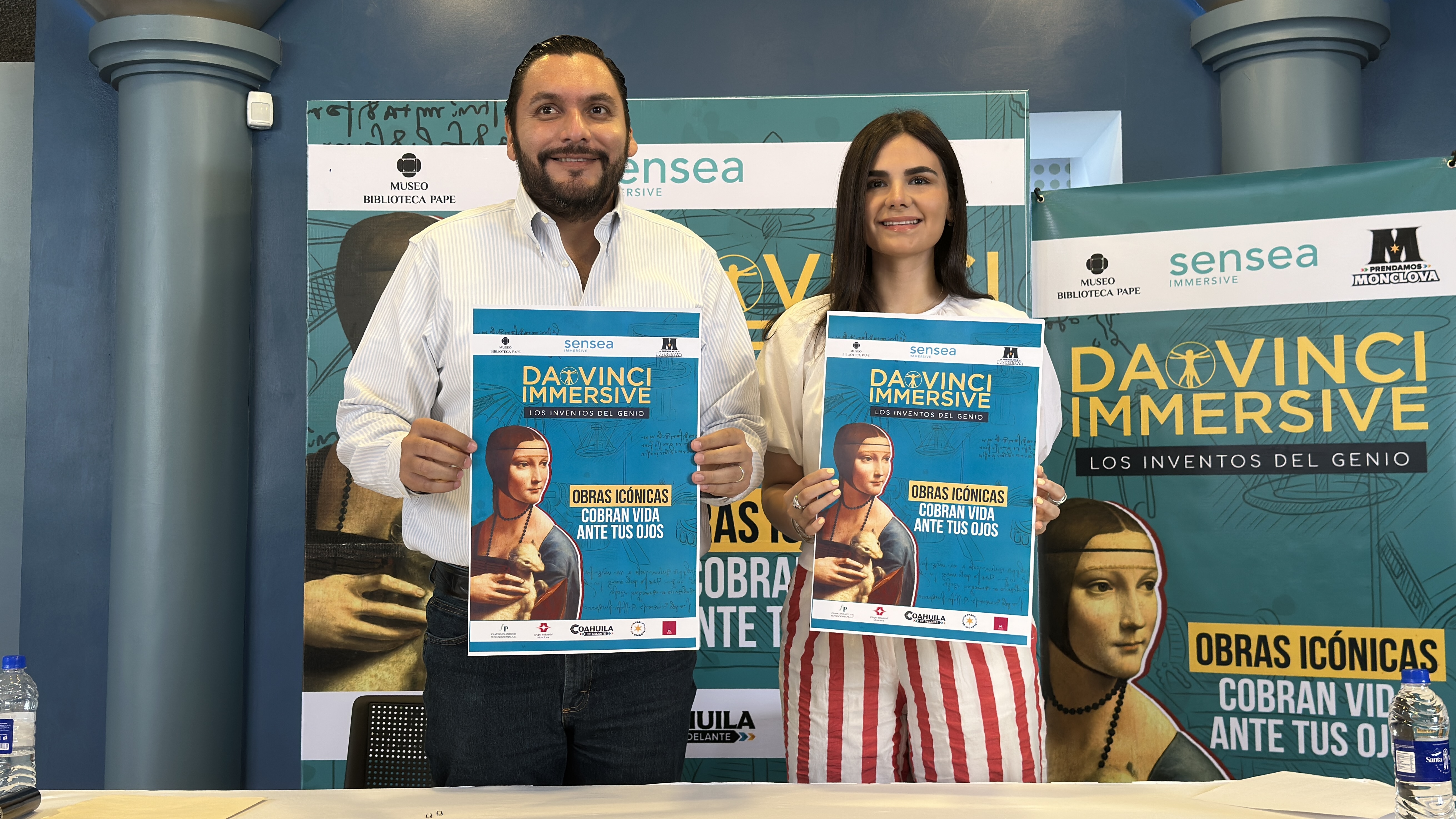 Abren este domingo en Museo Pape la exposición inmersiva “Da Vinci Experience”