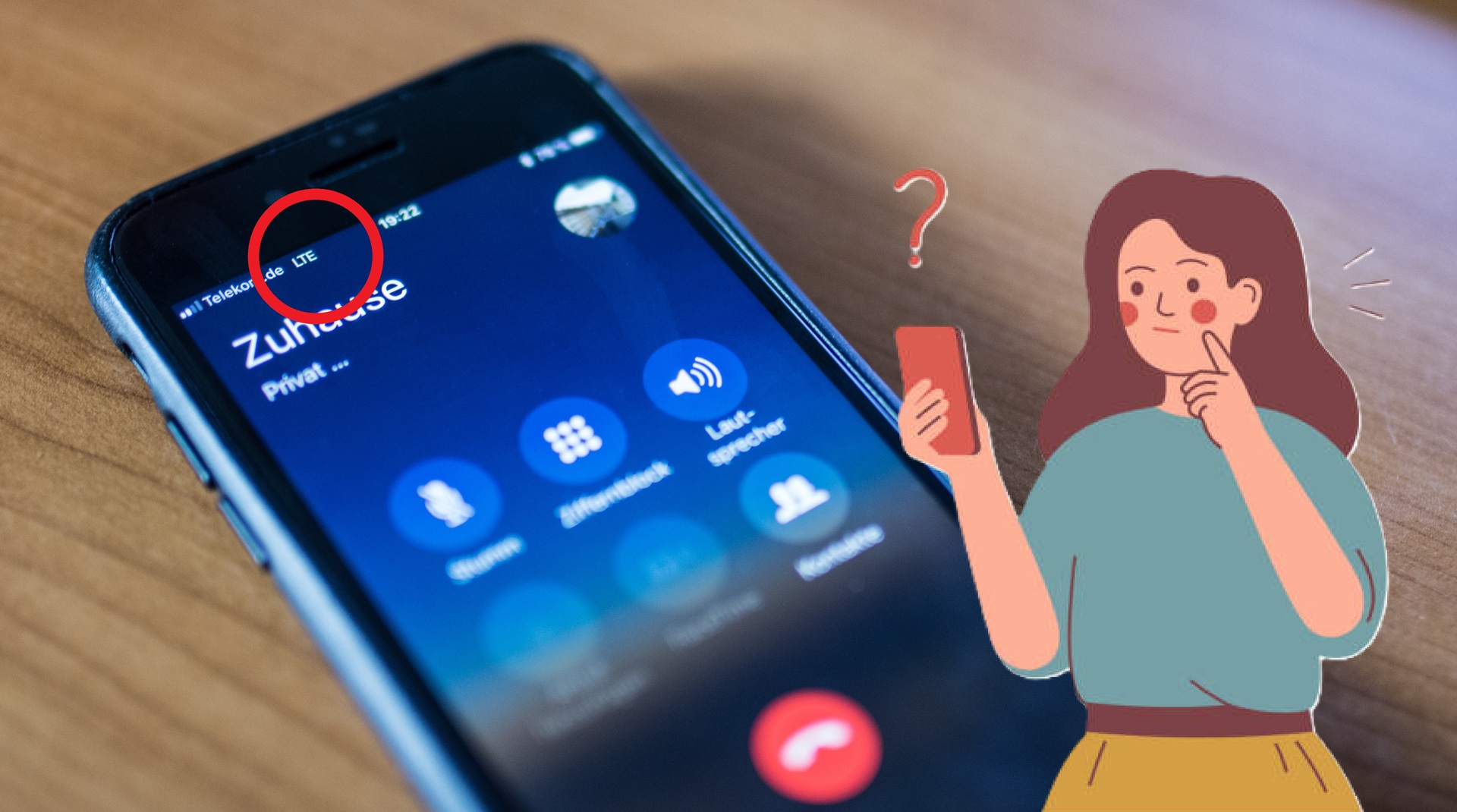 LTE en la pantalla del celular (ESPECIAL)