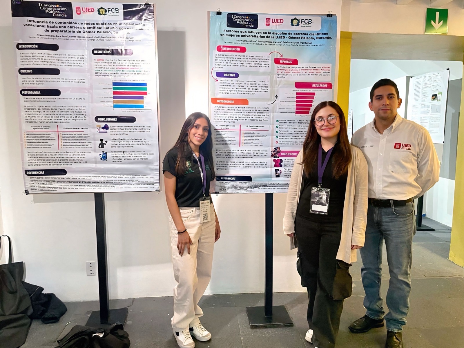 Estudiantes de Biológicas UJED destacan en congreso nacional de divulgación científica