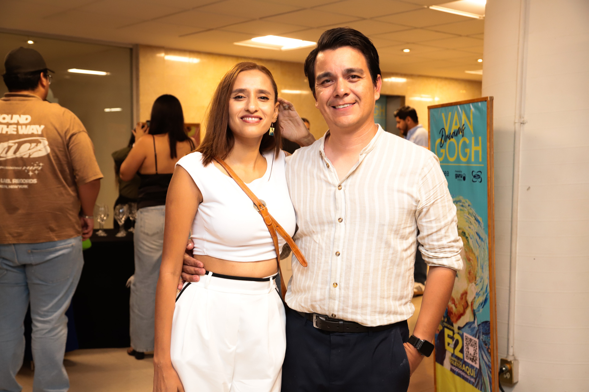 Conny Segovia y Samuel Martínez. 
