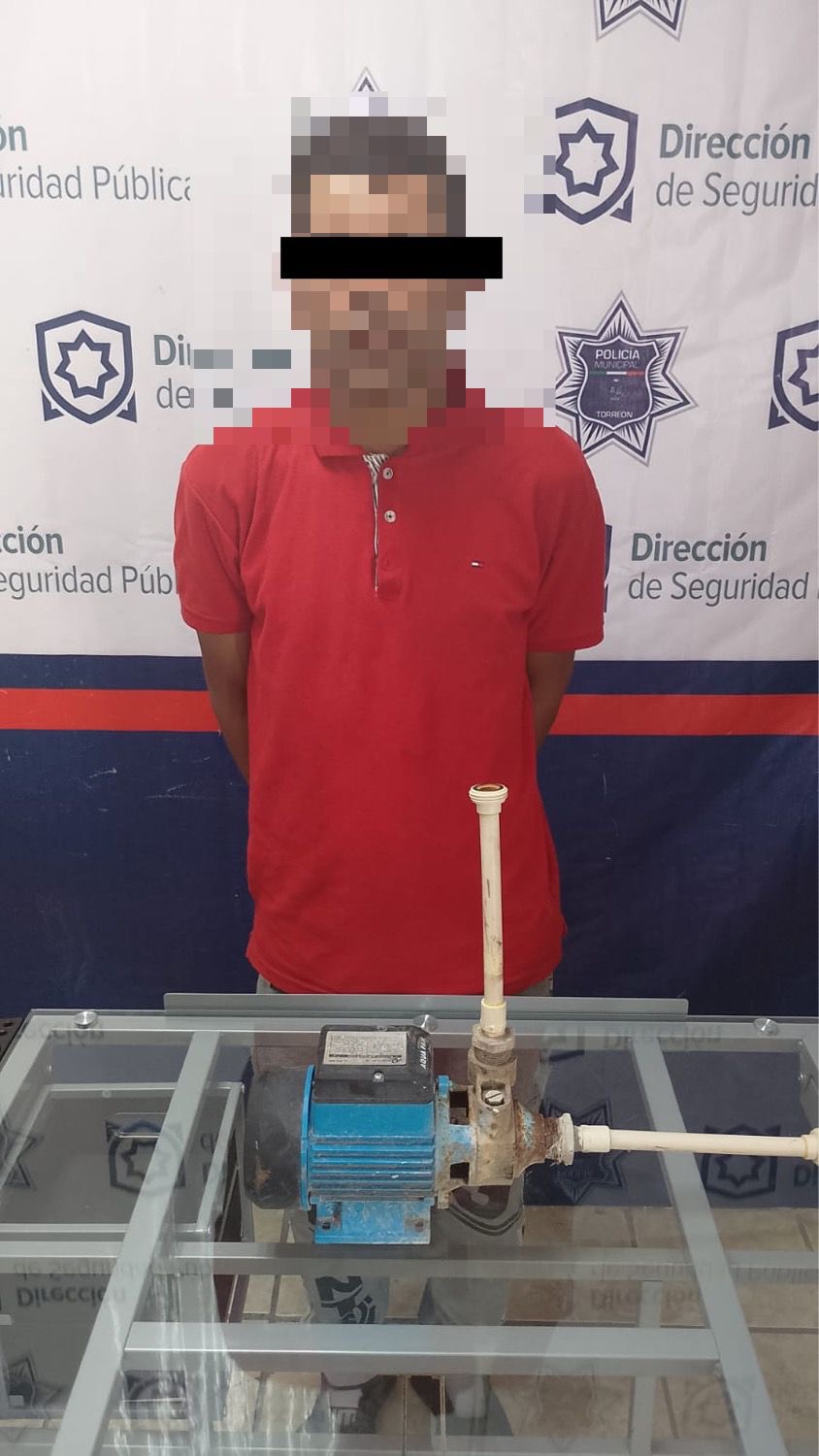 Detienen a sujeto por robo a casa habitación en Ampliación La Rosita