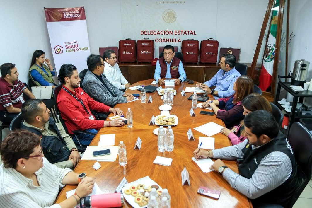 Instalan Mesa Estatal del Programa Salud Casa por Casa en Coahuila