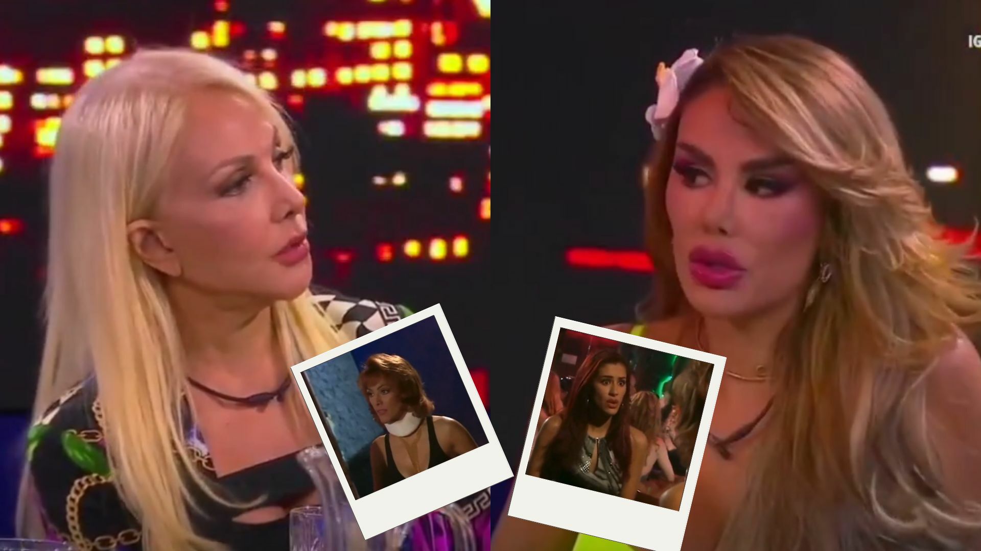 Olivia Collins y Ninel Conde, una tensión que viene desde la telenovela Como en el cine