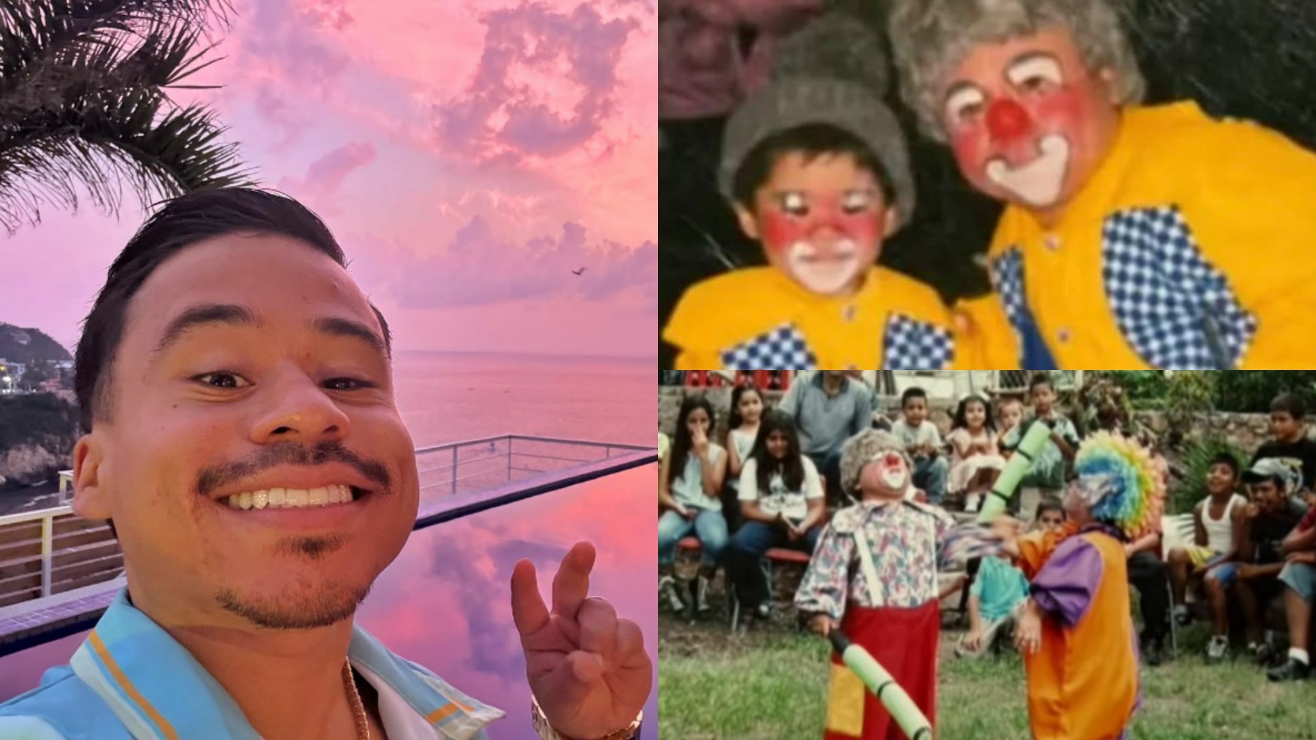 Historia de Abelito junto a su papá trabajando de payasos se viraliza