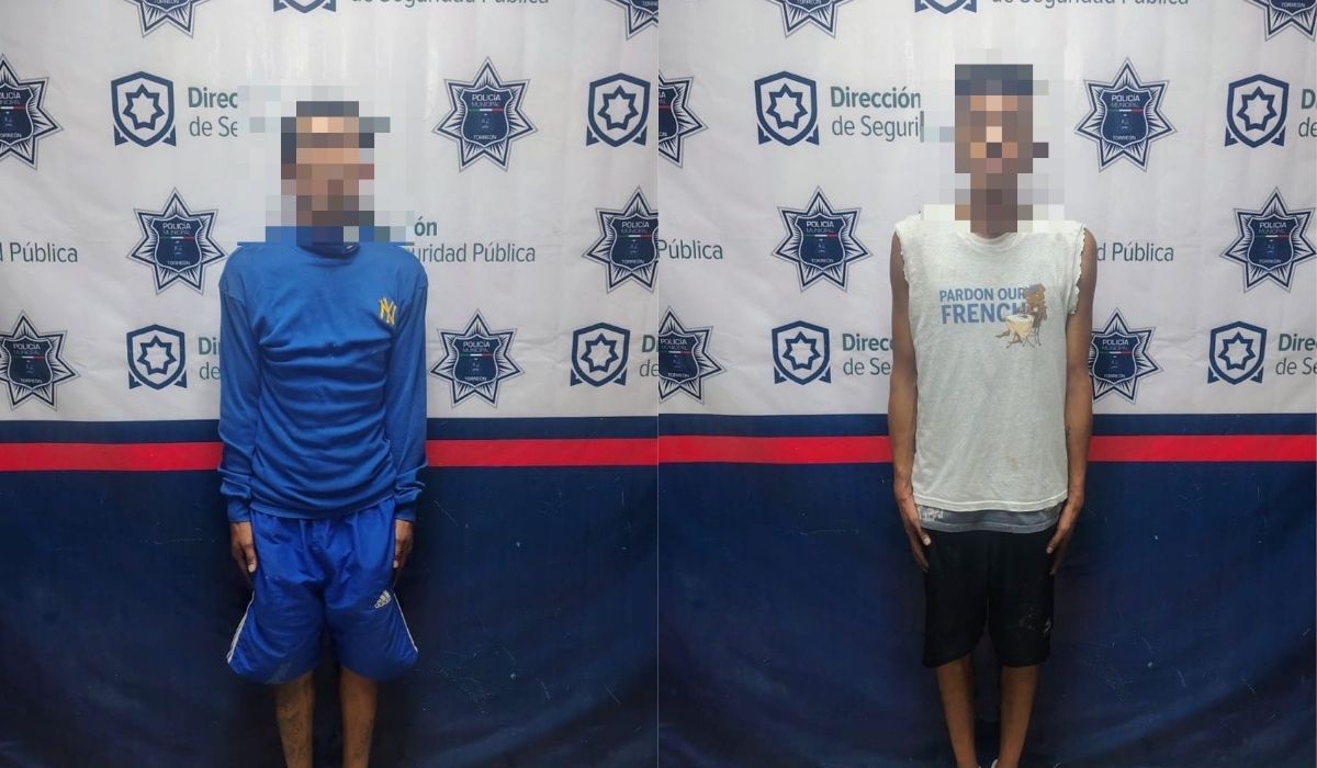 Captados por cámaras del C2 son detenidos por robo a infraestructura de CFE