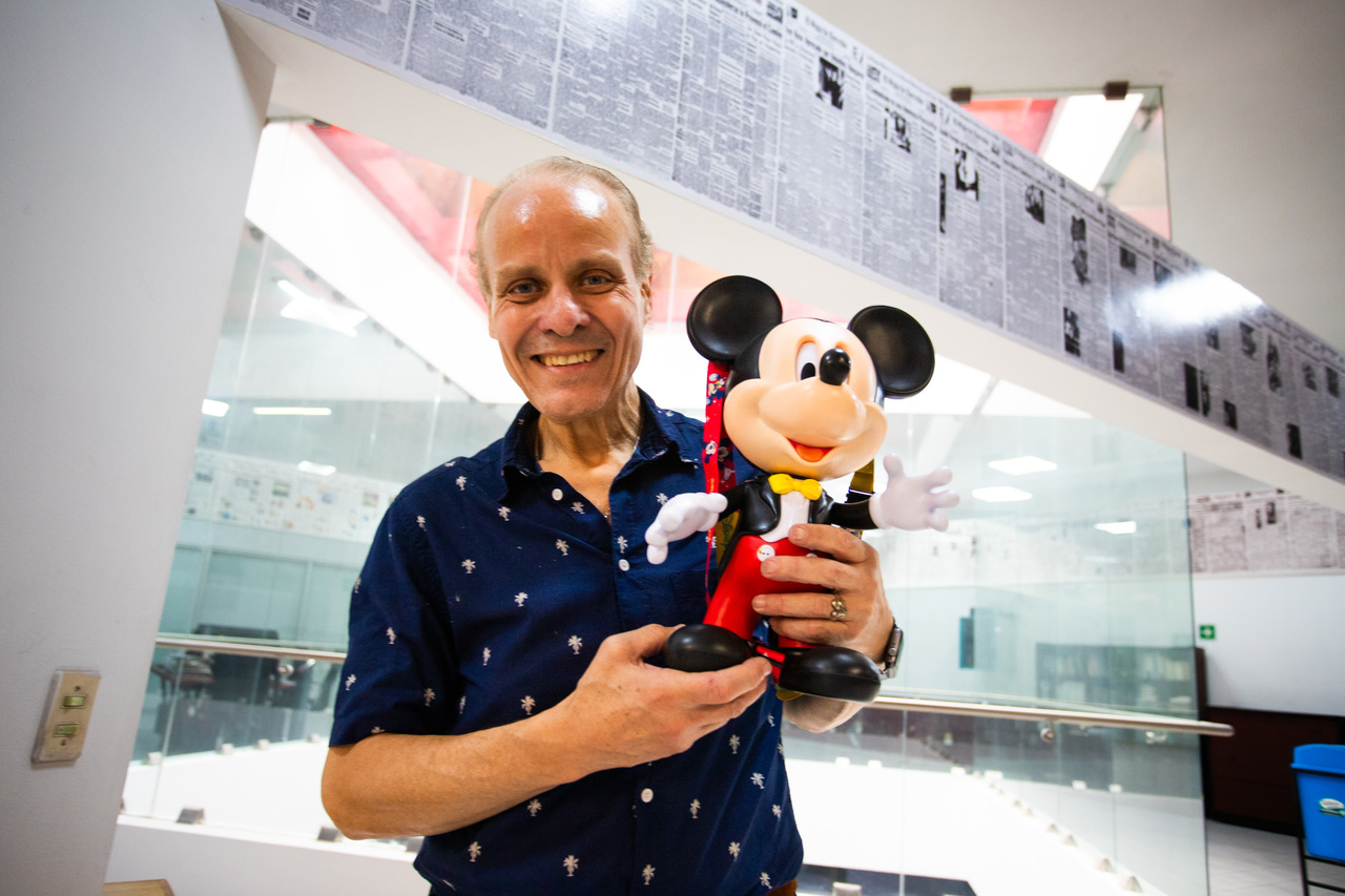 Inolvidable. El personaje más emblemático con el que cuenta Cerda en su repertorio es Mickey Mouse.