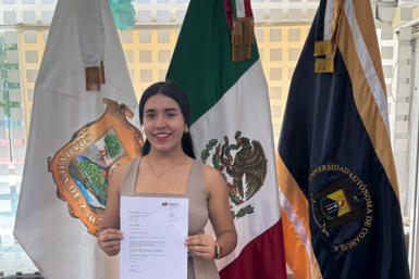 Estudiante de UAdeC busca apoyo para intercambio académico en Alemania