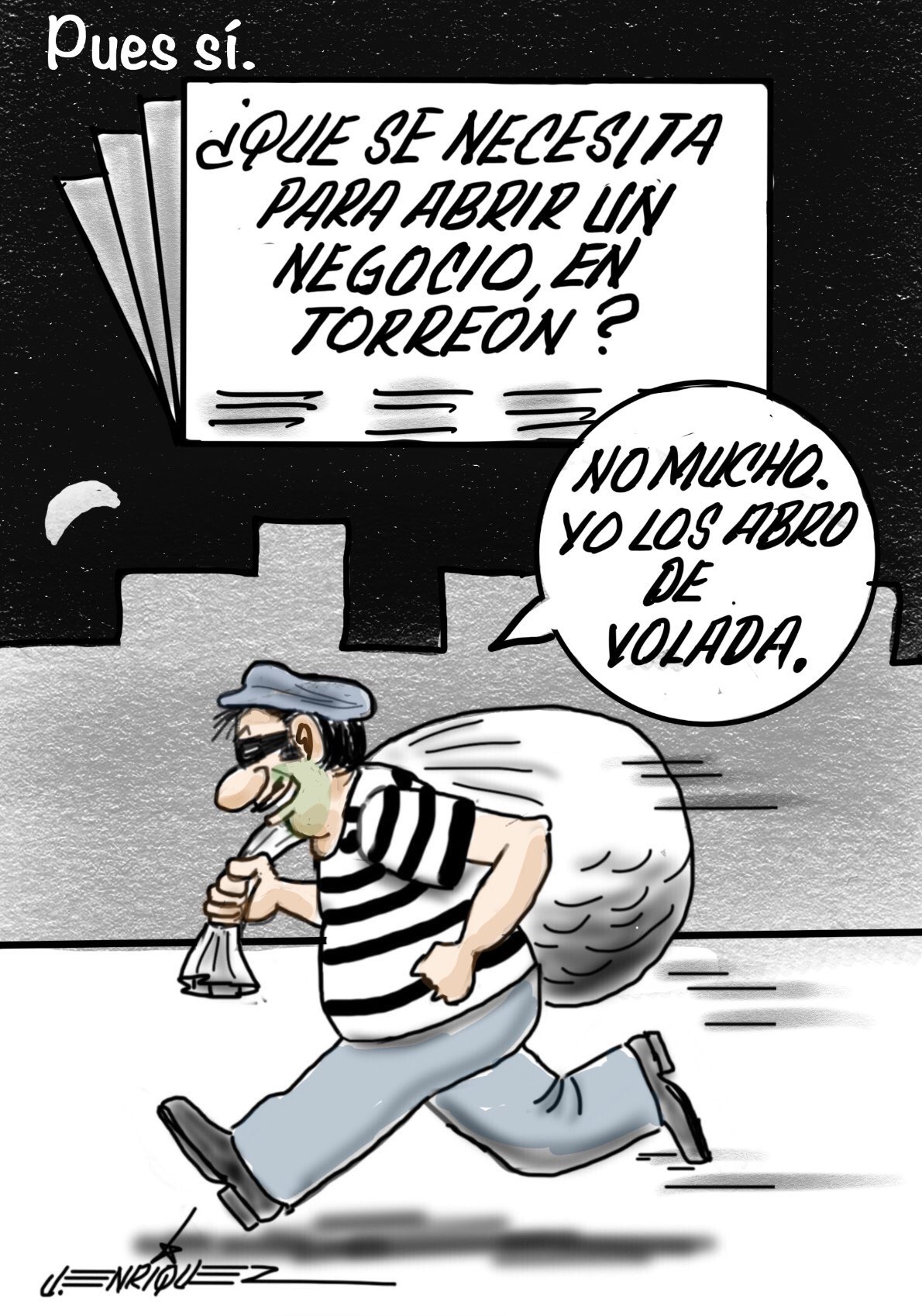 Cartón de Enríquez