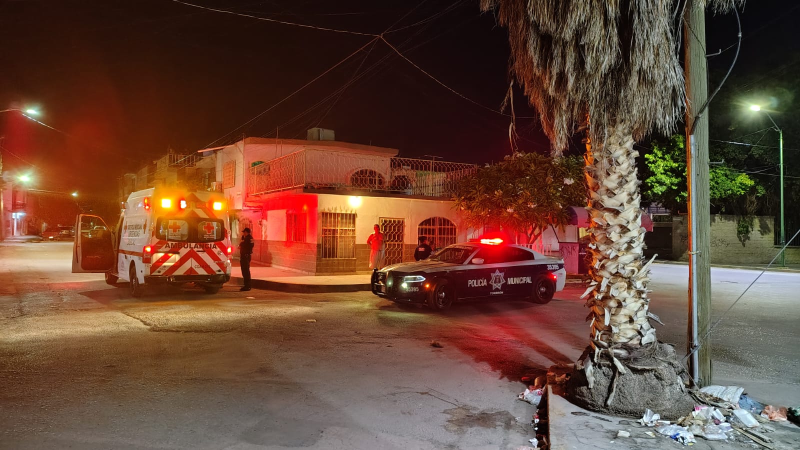 Joven resulta lesionado tras ser agredido durante una riña familiar