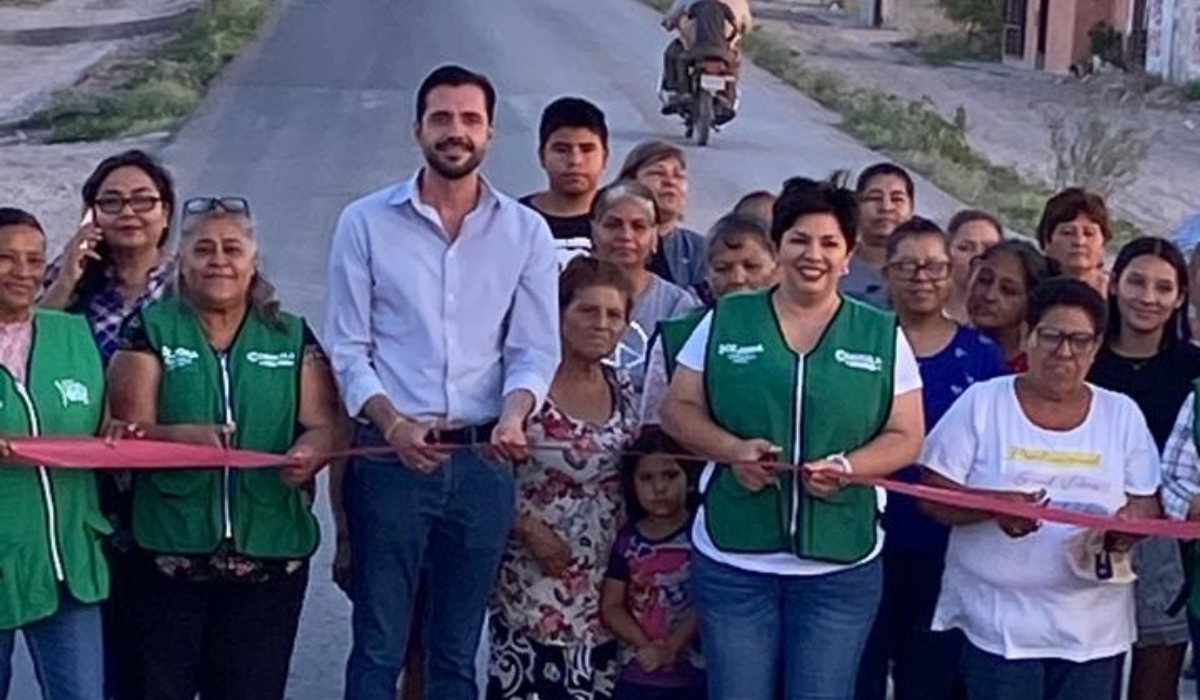 Entregan obra de mejoramiento de camino ejidal en San Pedro