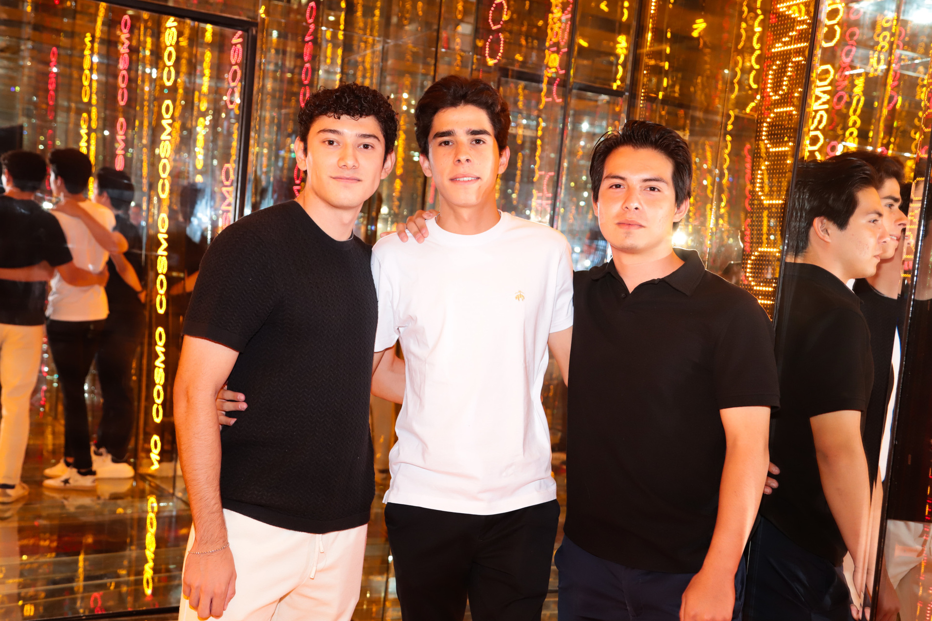 Rodrigo, Héctor y Jorge.