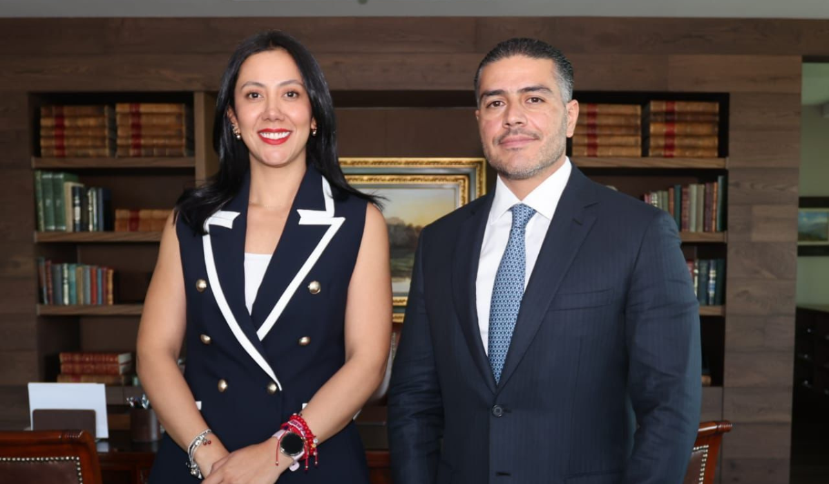 Betzabé Martínez se reúne con secretario de Seguridad, Omar García Harfuch
