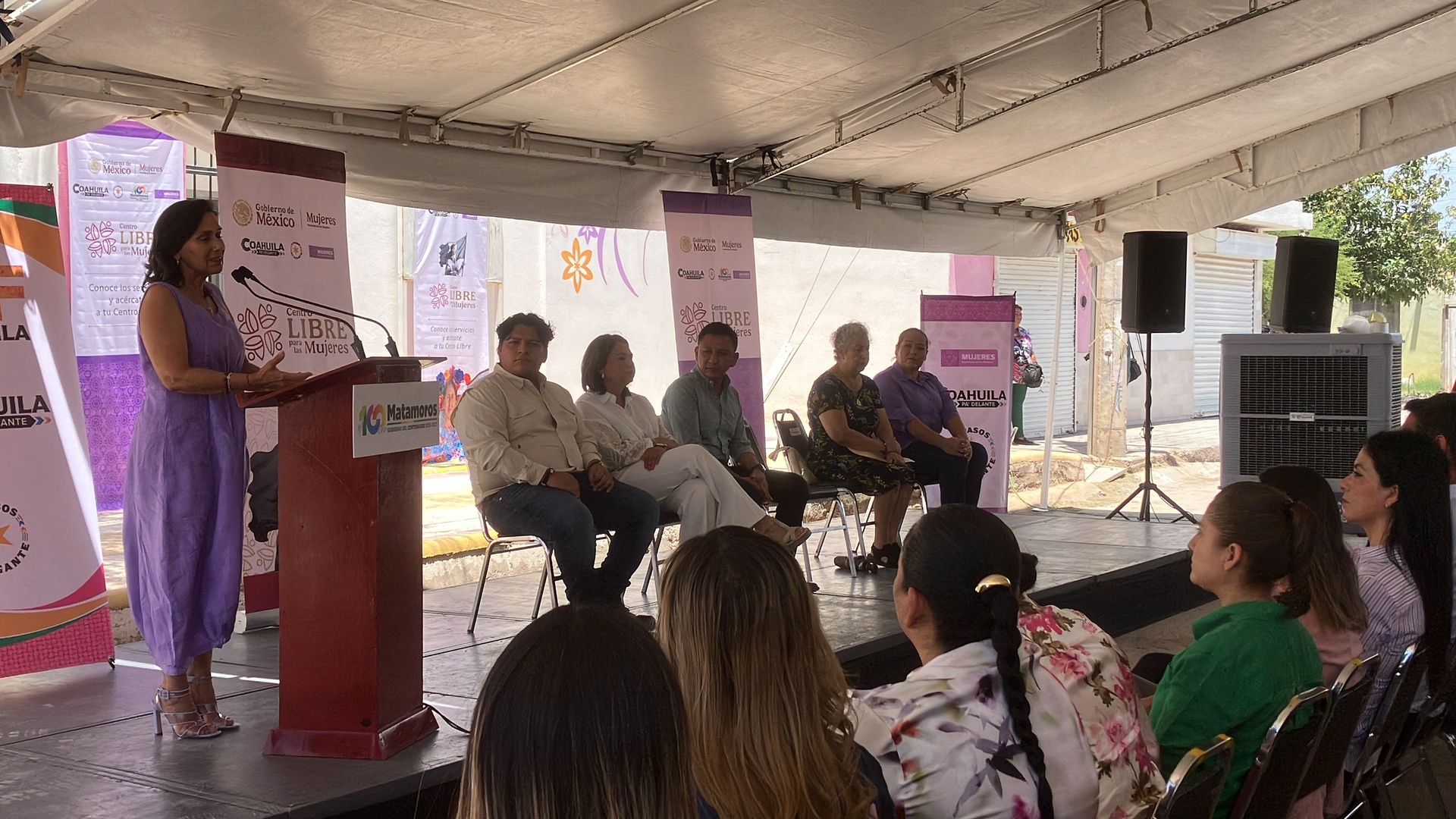 Inauguran Centro Libre para las Mujeres en Matamoros