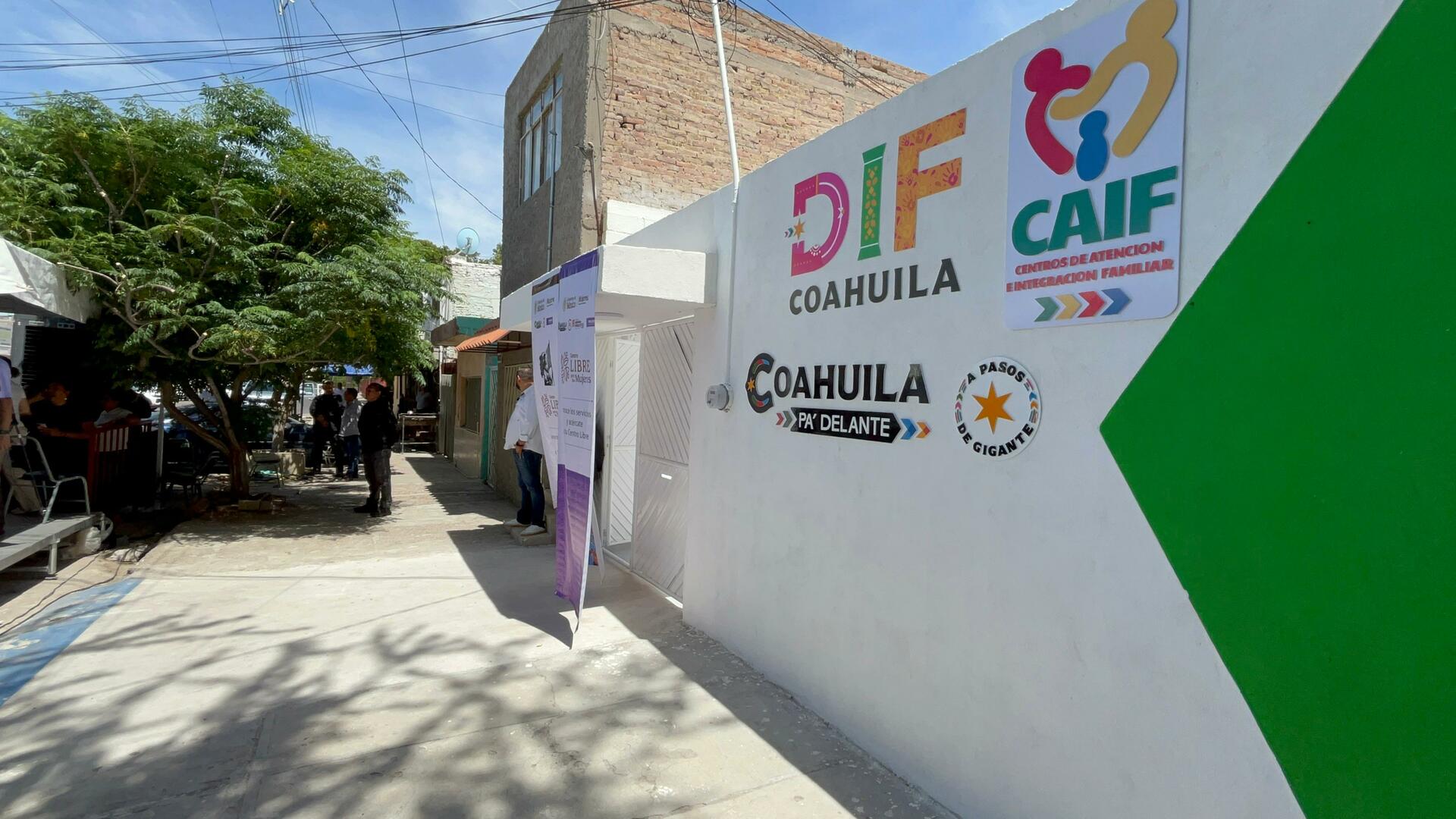 Inaugura Municipio y DIF estatal el Centro Libre y CAIF en Torreón
