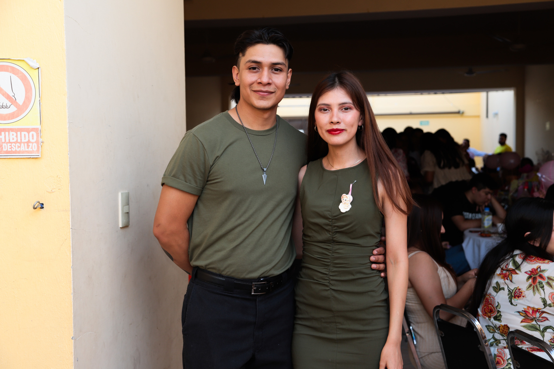 César Tavares y Ximena Martínez.
