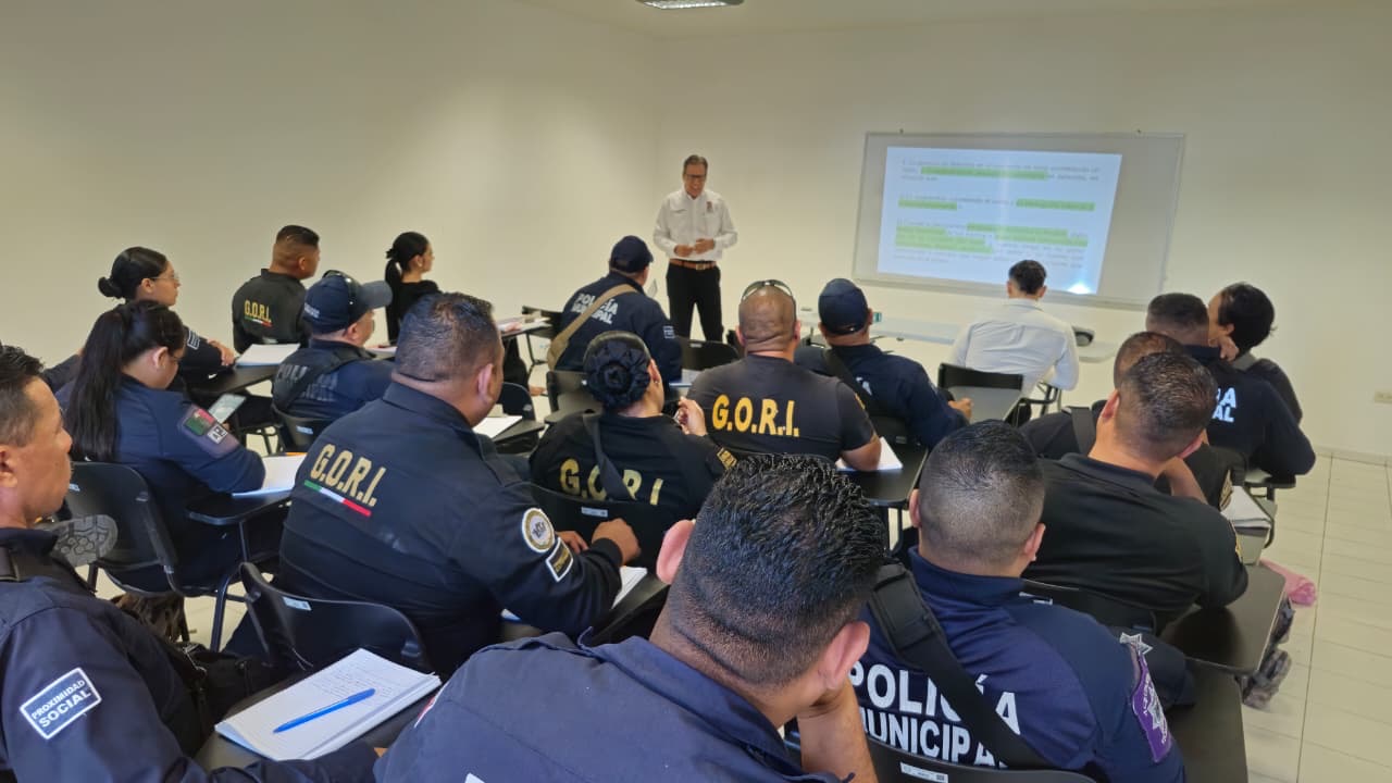 Imparten a policías de Gómez Palacio cursos de proximidad social y legalidad