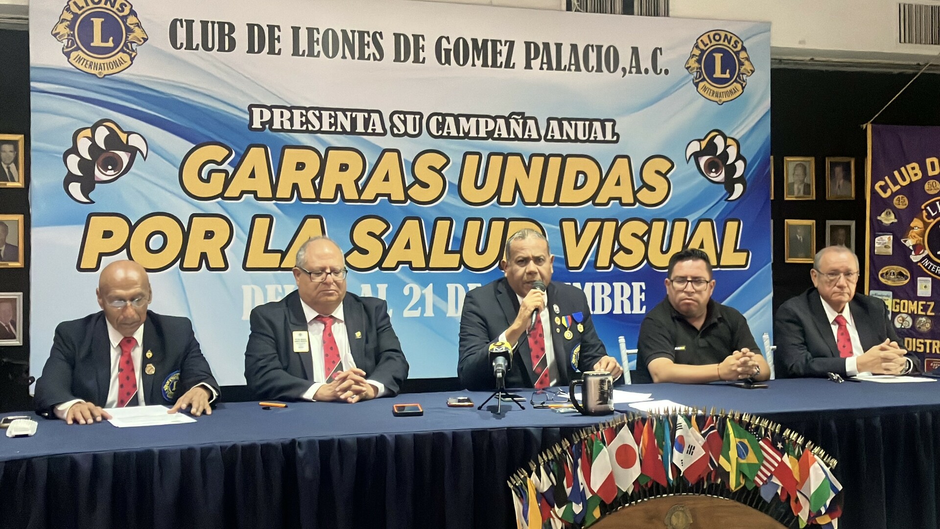Garras Unidas por la Salud Visual: Primera campaña anual del Club de Leones en Gómez Palacio