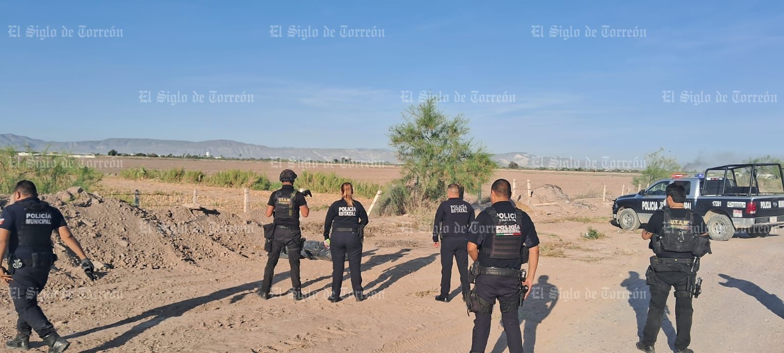 Abandonan cuerpo con huellas de violencia y envuelto en plástico en Matamoros