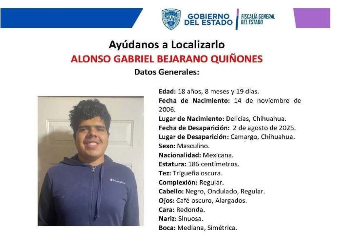 Joven que murió arrollado en Cuencamé tenía autismo y ficha de búsqueda en Chihuahua