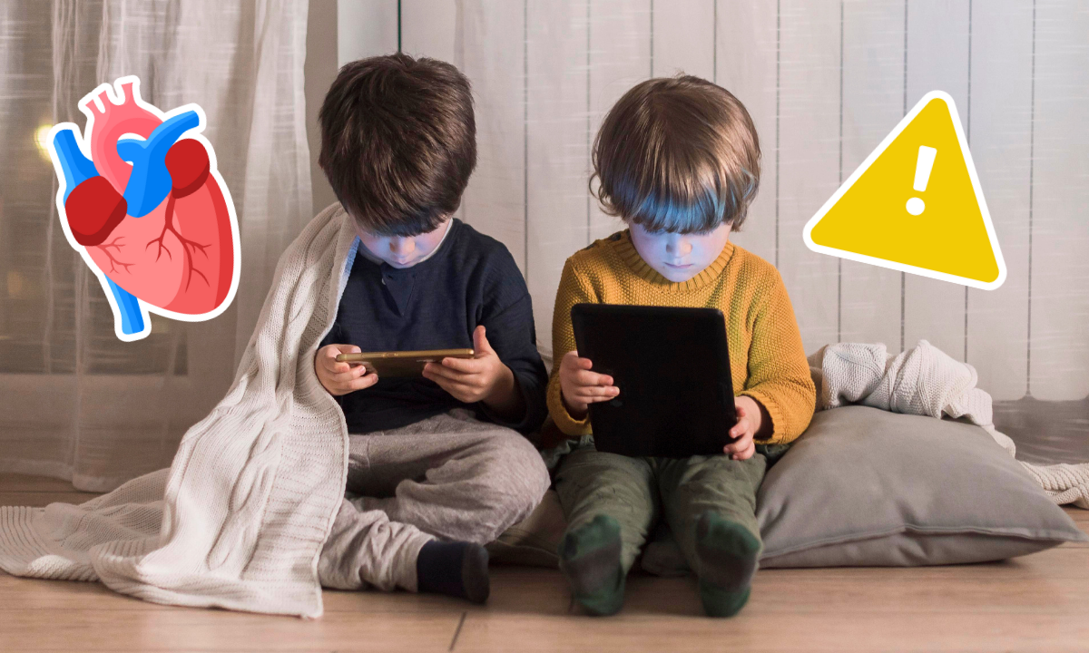 El exceso de tiempo ante las pantallas amenaza la salud cardíaca de los jóvenes