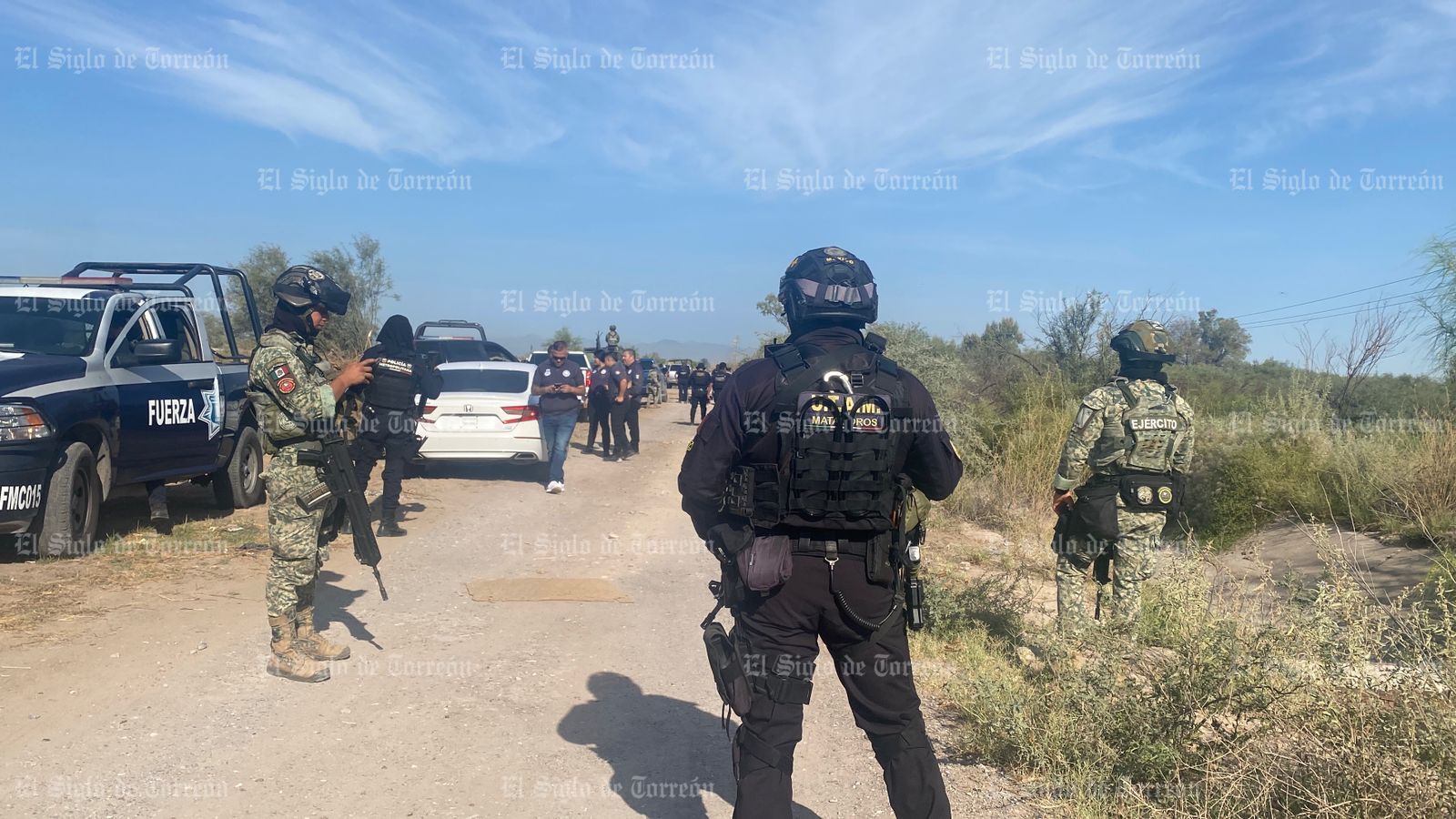 Cinco detenidos por homicidio en el ejido La Esperanza, de Matamoros