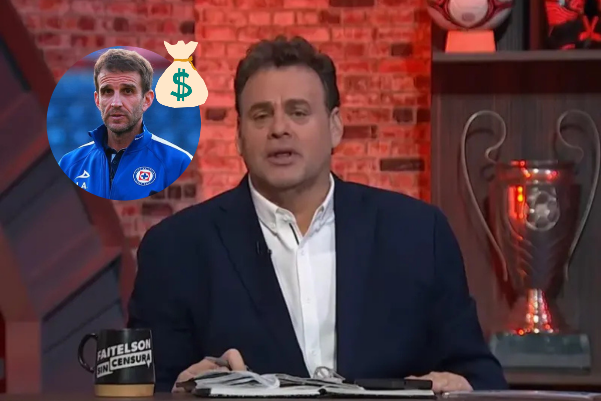 Faitelson revela cuenta bancaria de director deportivo de Cruz Azul en supuesto paraíso fiscal