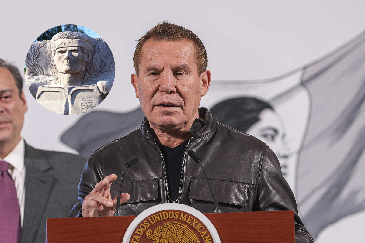 Estatua de Julio César Chávez desata críticas por su apariencia