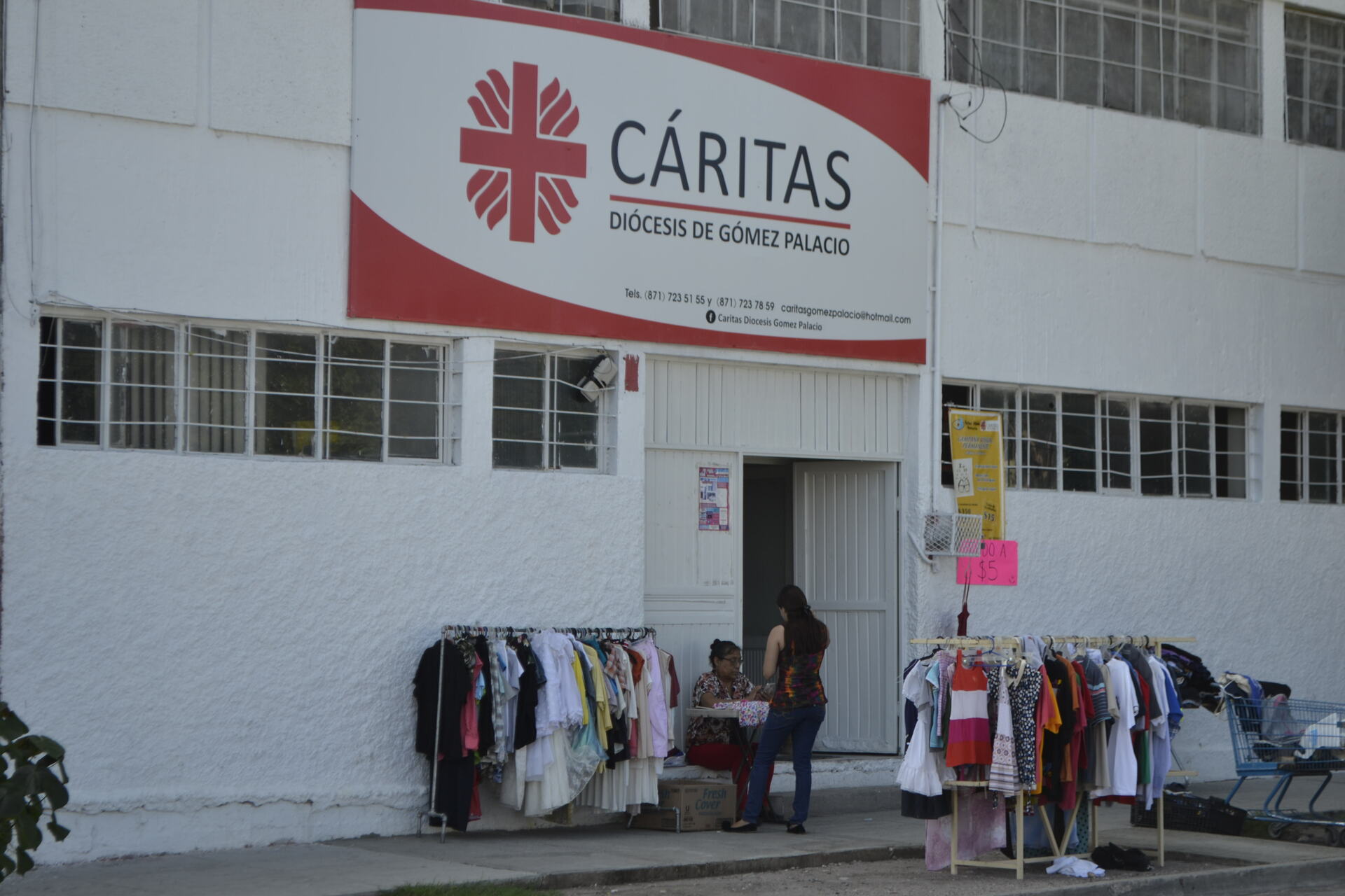 Cáritas Gómez Palacio (ARCHIVO)