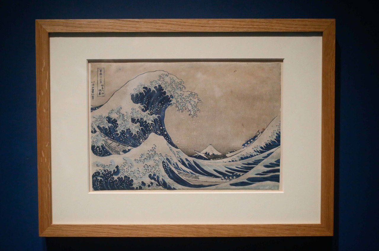 De gran belleza. 'La gran ola Kanagawa', de Katsushika Hokusai, diseñada entre 1830 y 1833, podrá ser observada por primera vez en México