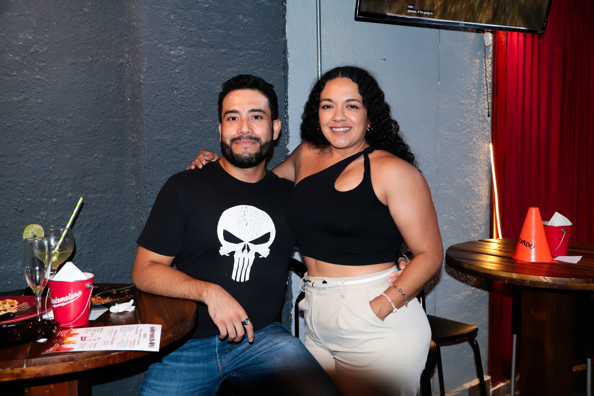 Juan Andrés Zavala y Denisse Dueñez.