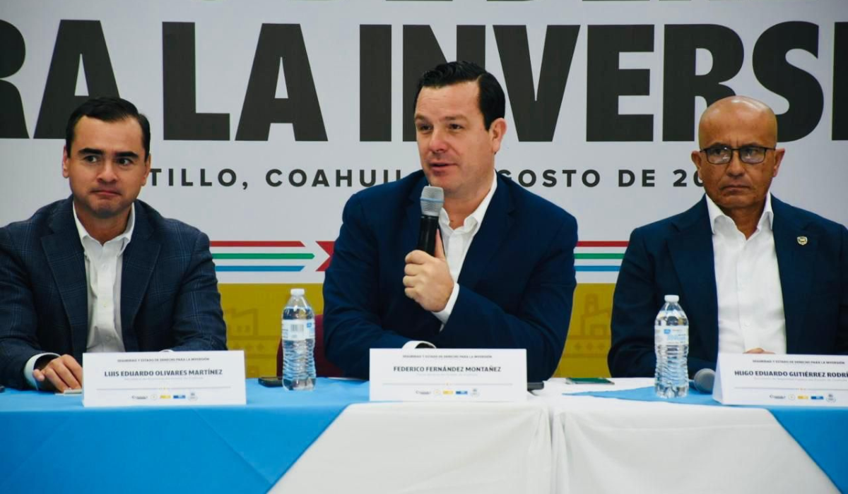 Seguridad en Coahuila atrae inversiones, afirman empresarios