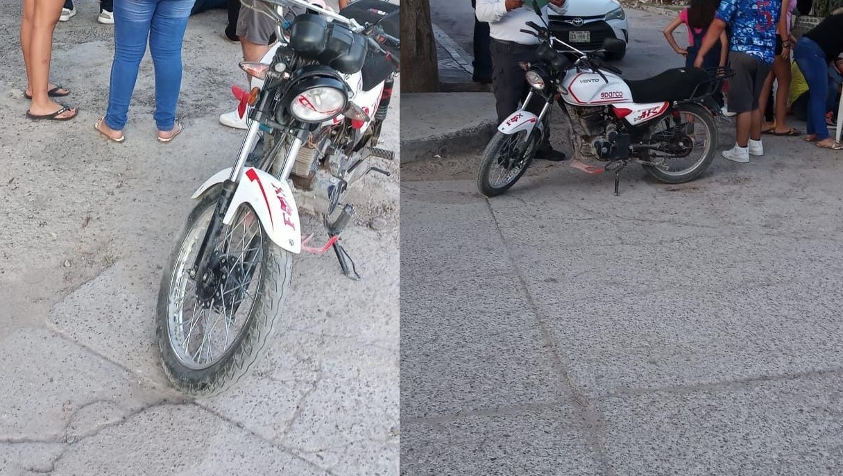Camioneta se da a la fuga tras arrollar a pareja en motocicleta en Gómez Palacio