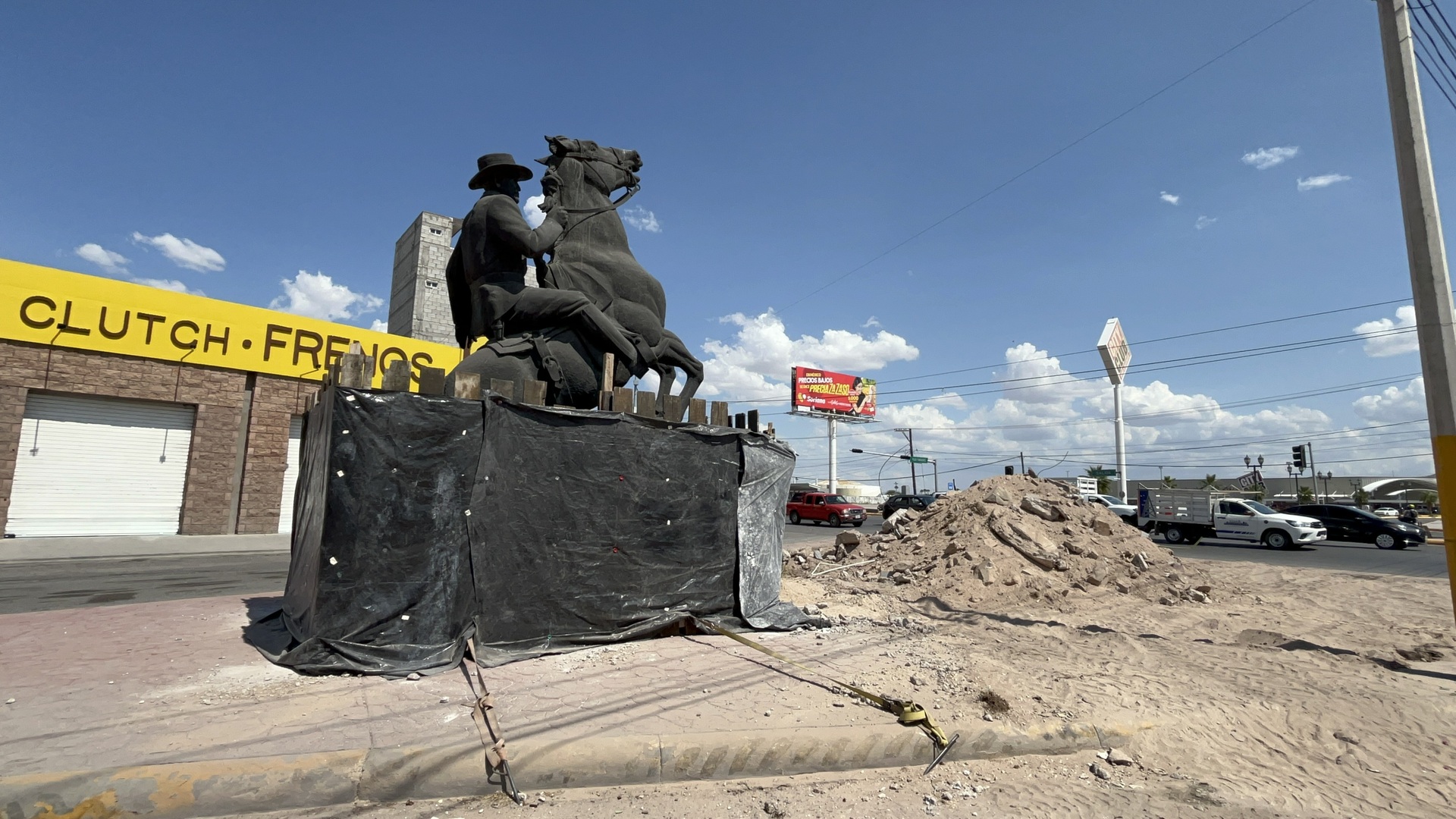 Esta será la nueva ubicación del Monumento del Caballito en Torreón