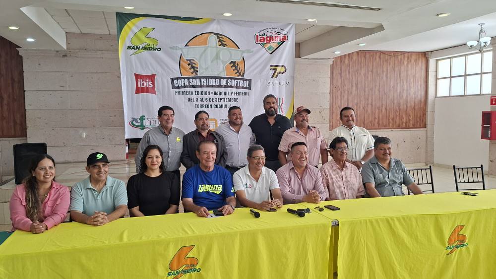 La Laguna se alista para la primera Copa San Isidro de Softbol