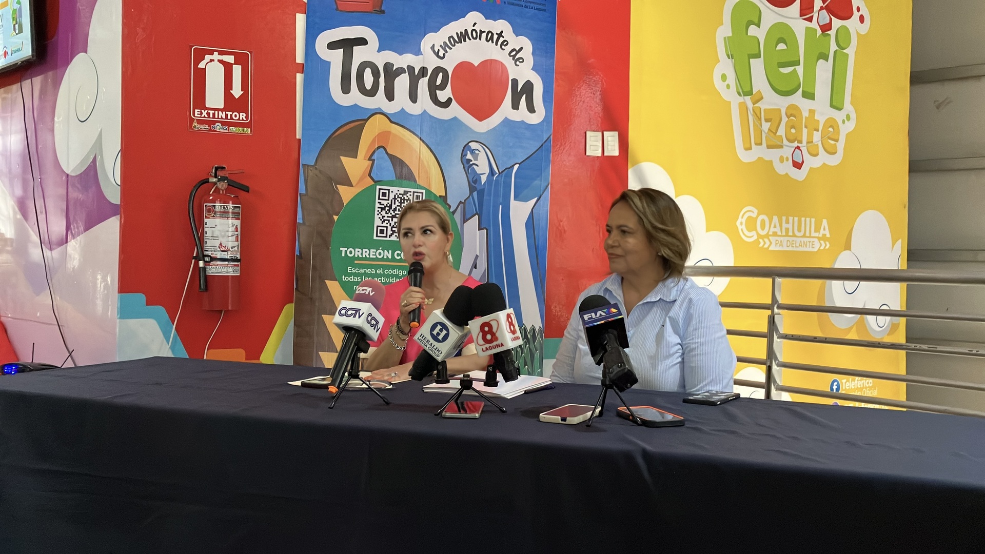 Firman convenio de colaboración Teleférico Torreón y el IMM en apoyo a las mujeres emprendedoras