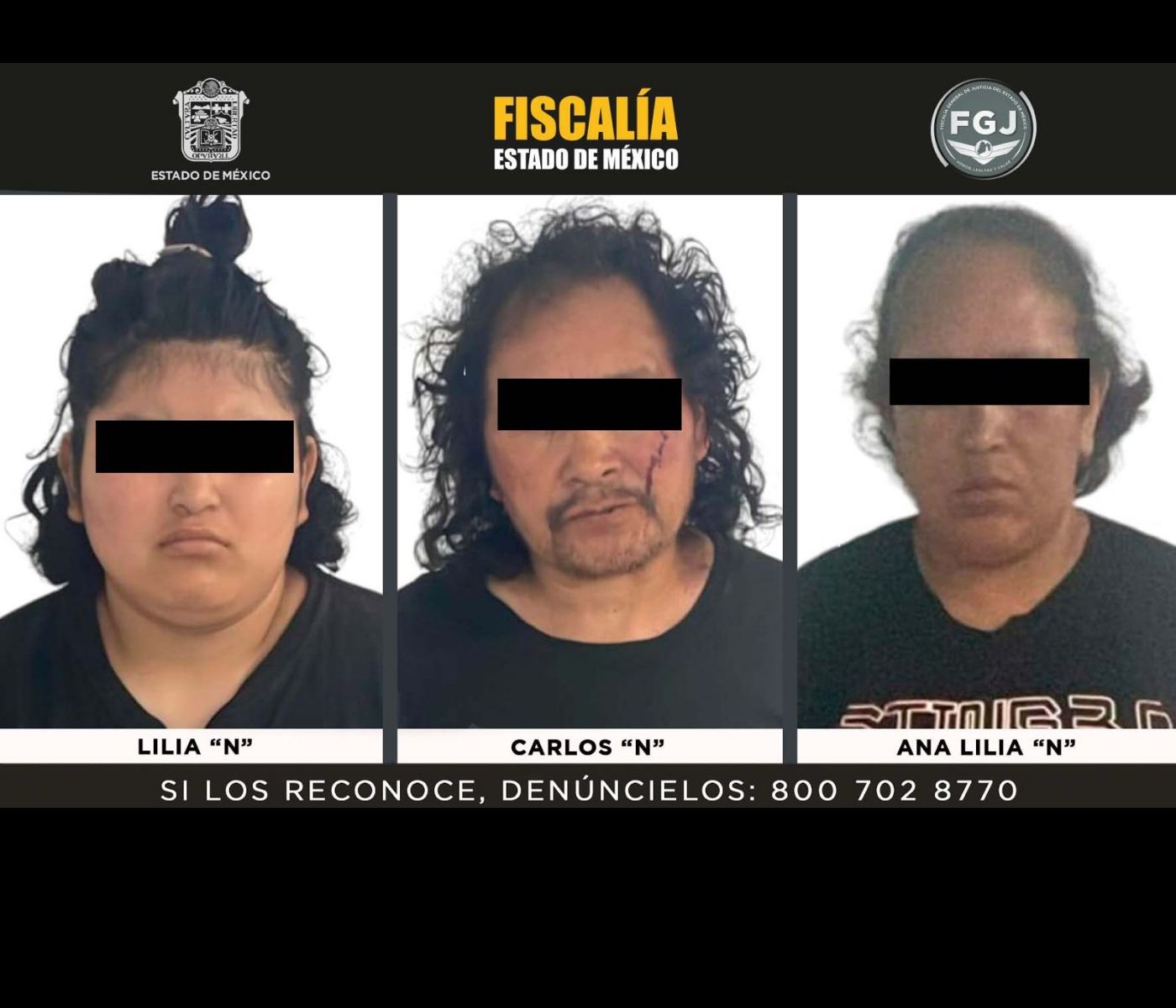 Fiscalía del Estado de México compartió cronología del secuestro fatal que terminó con vida de niño de 5 años. [Especial]