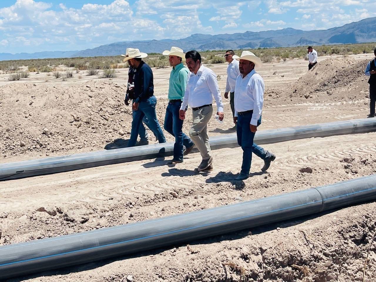 En tiempo 'récord' concluirán obras de Agua Saludable en Viesca