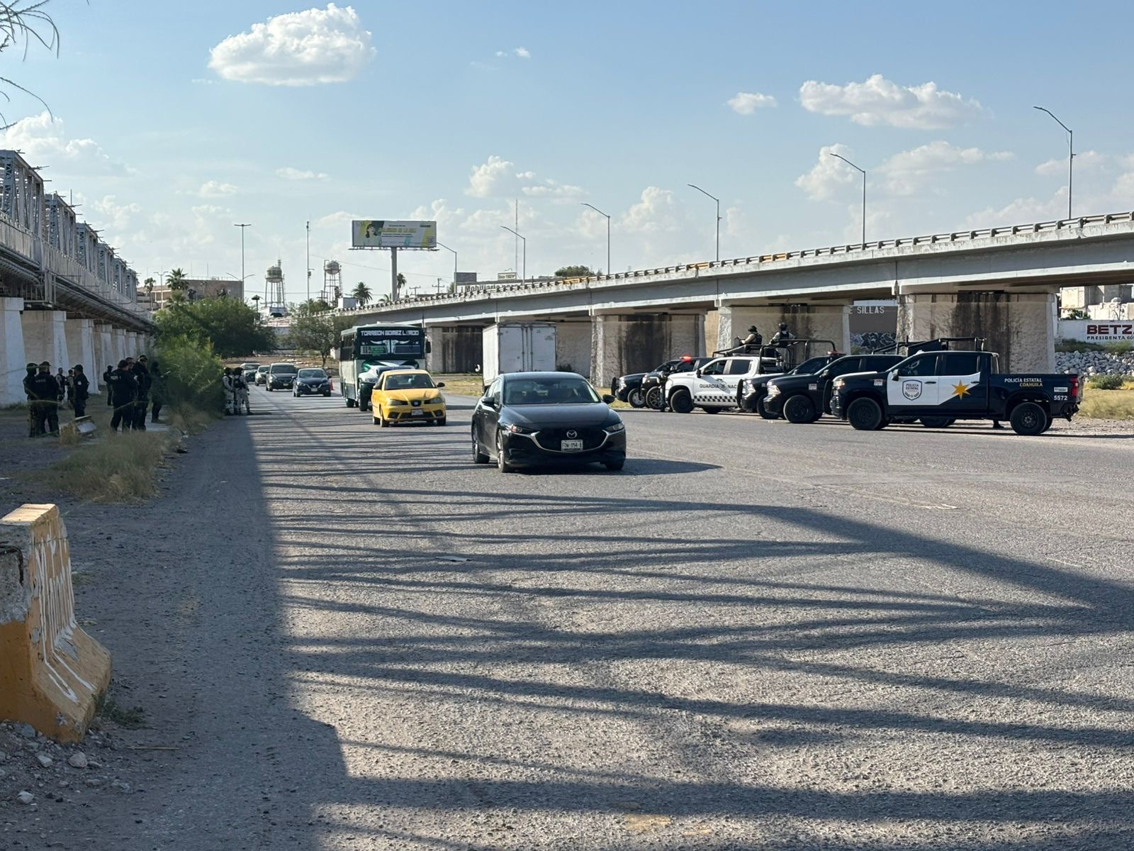 Así opera el nuevo cerco de seguridad entre los límites de Torreón con Gómez y Lerdo