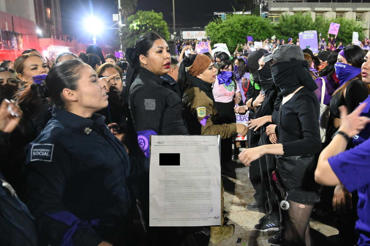 Sin atender Ayuntamiento de Torreón queja en su contra por hechos ocurridos en la marcha del 8M de 2024