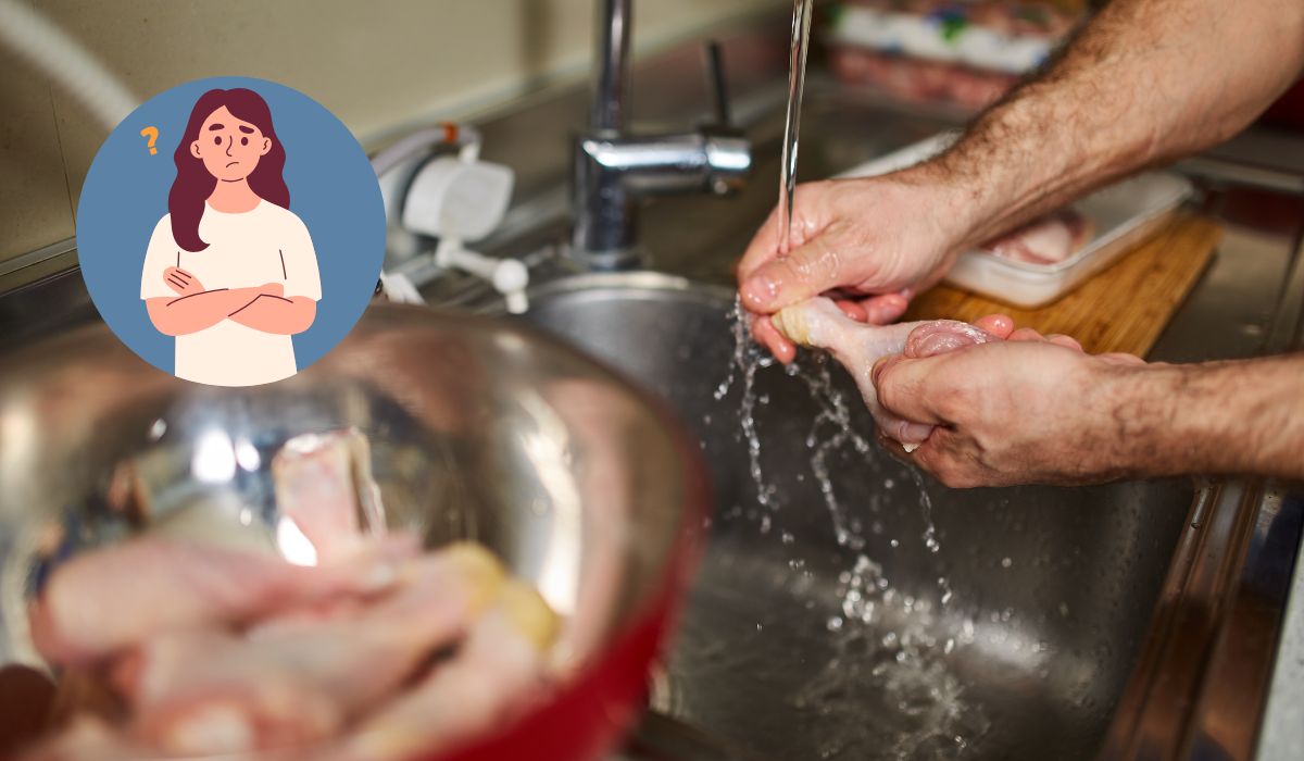 ¿Lavar o no lavar el pollo? Esta es la forma correcta de cocinarlo 