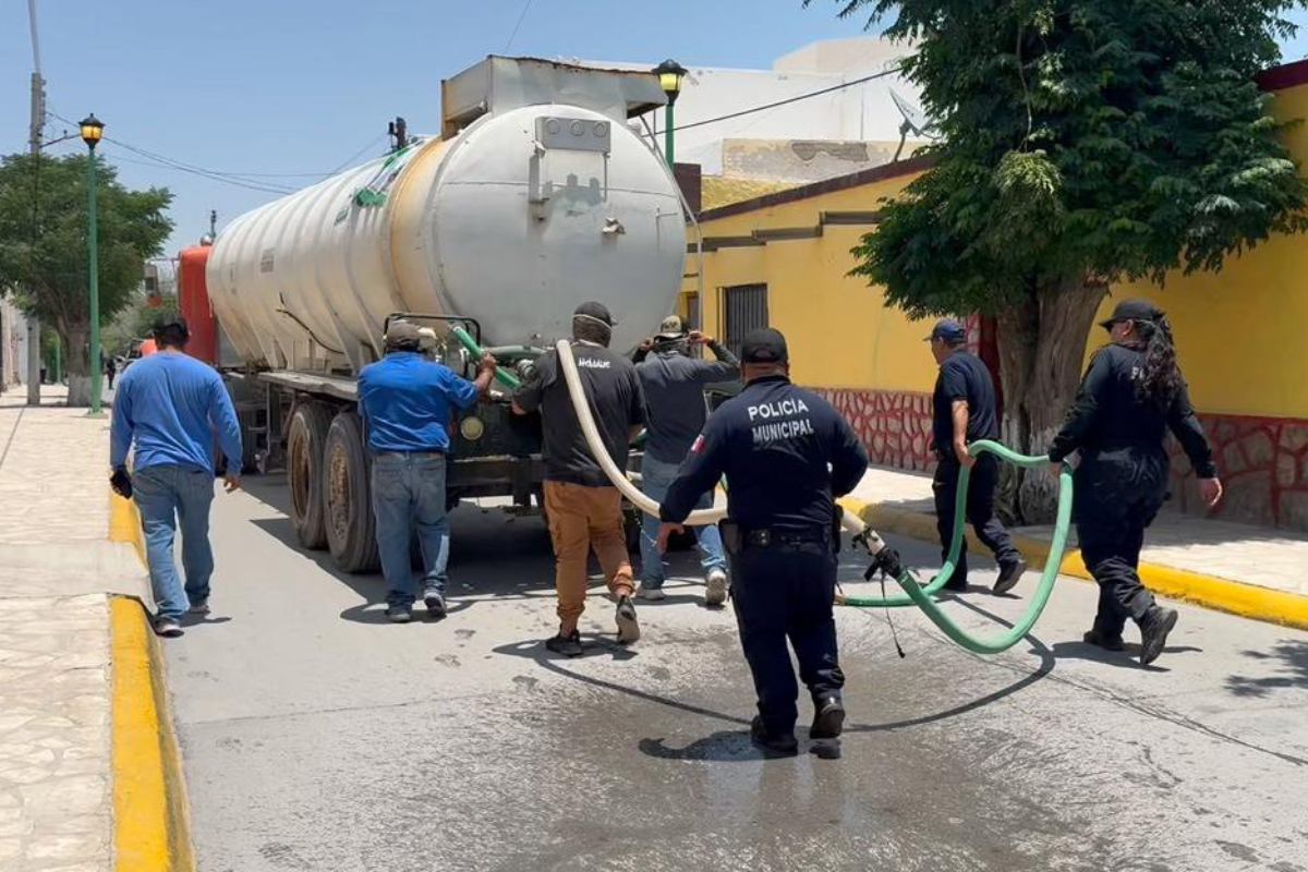 Tras crisis por el agua, actualmente la cobertura en el servicio es del 70%, alcalde de Viesca