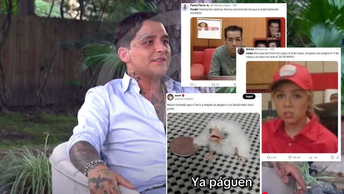 Memes de Christian Nodal protagonizan las reacciones tras entrevista con Adela Micha