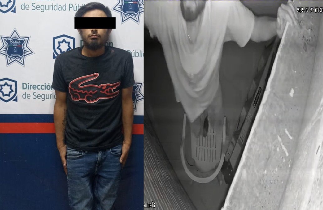 Detienen a sujeto por intento de robo de vehículo en Torreón