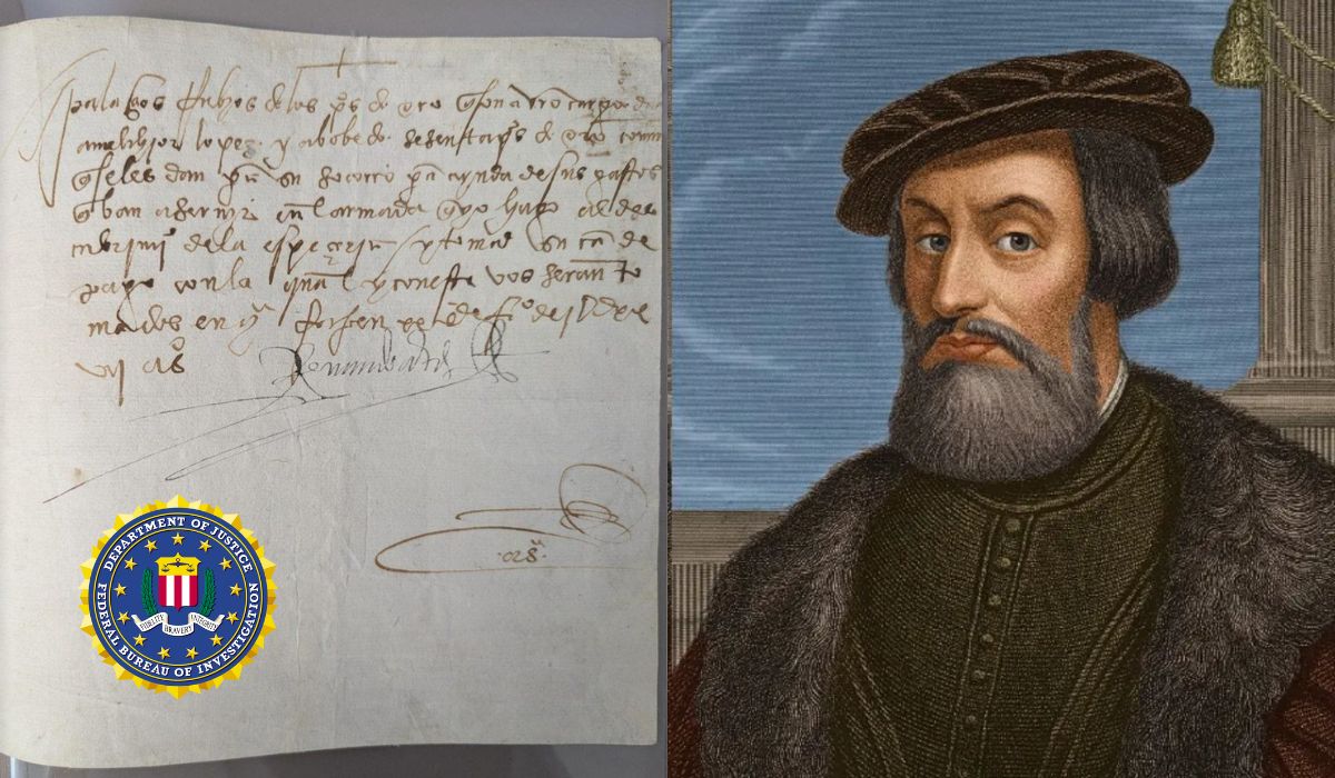 Un manuscrito de Hernán Cortés regresa a México tras tres décadas de ausencia