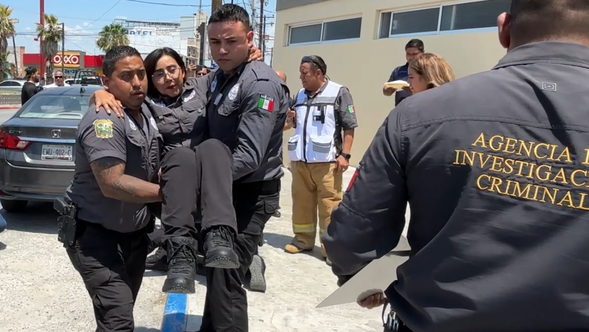 Simulacro de incendio en Fiscalía de Monclova es un éxito