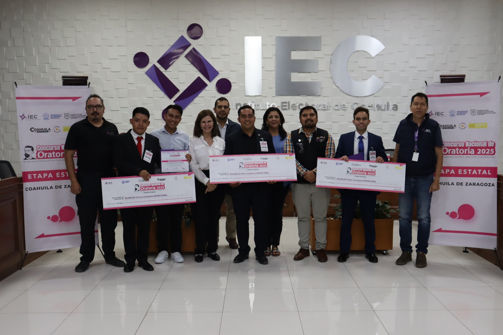 Celebra IEC concurso de oratoria juvenil “Dr. Belisario Domínguez Palencia”