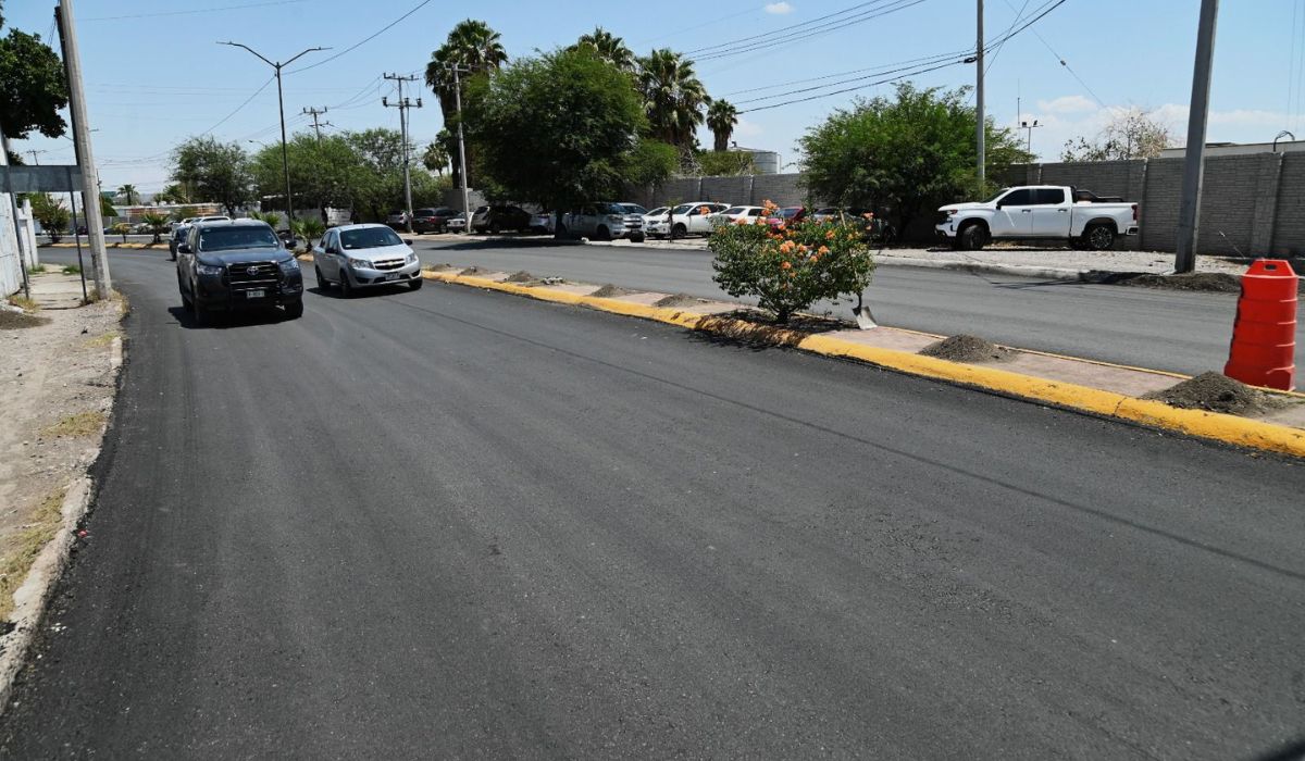 Concluyen trabajos de pavimentación en la colonia Abraham Rosales en Gómez Palacio