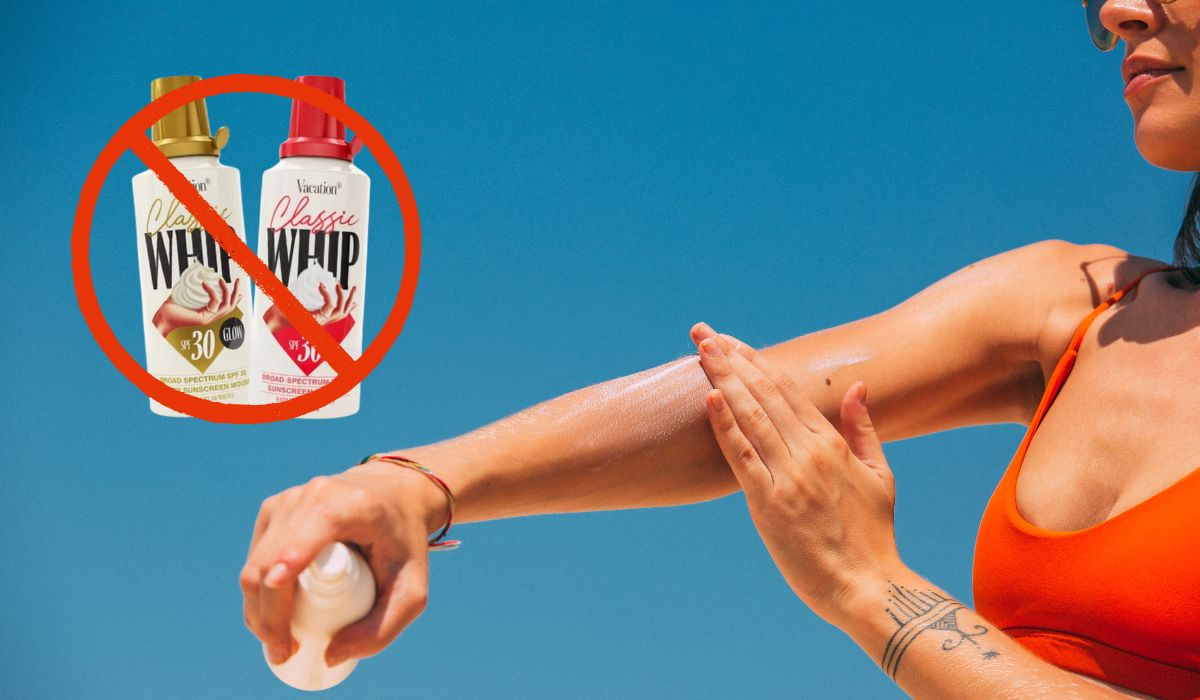 ¡Ni espuma, ni mousse! Estos protectores solares no están aprobados por la FDA