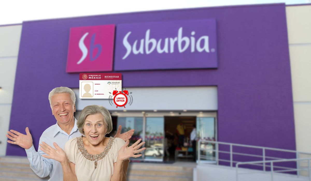 INAPAM: Últimos meses para comprar con descuento en Suburbia y Liverpool